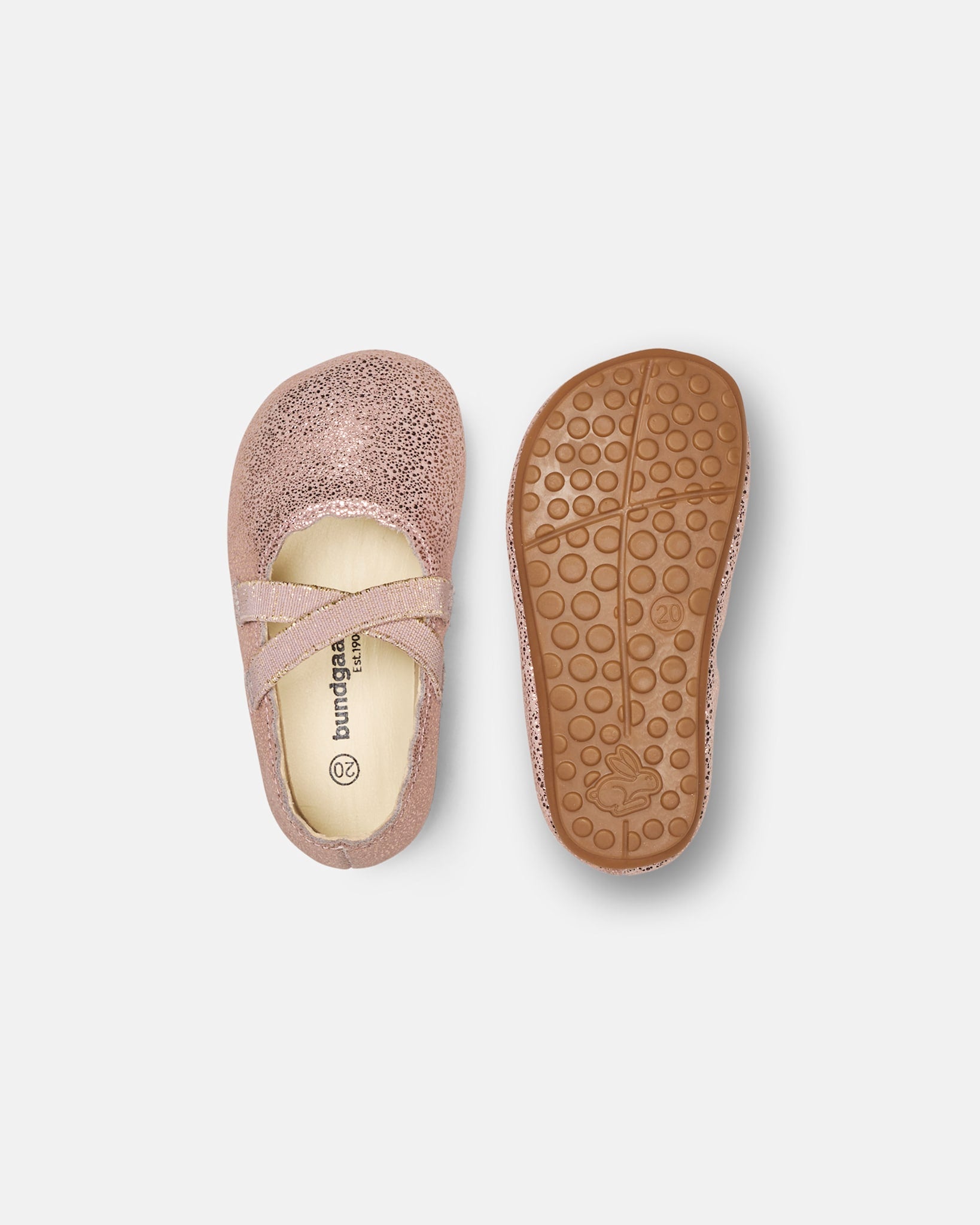 bundgaard-tamara-ballerina-hausschuh-vintage-rose-glitter image 2