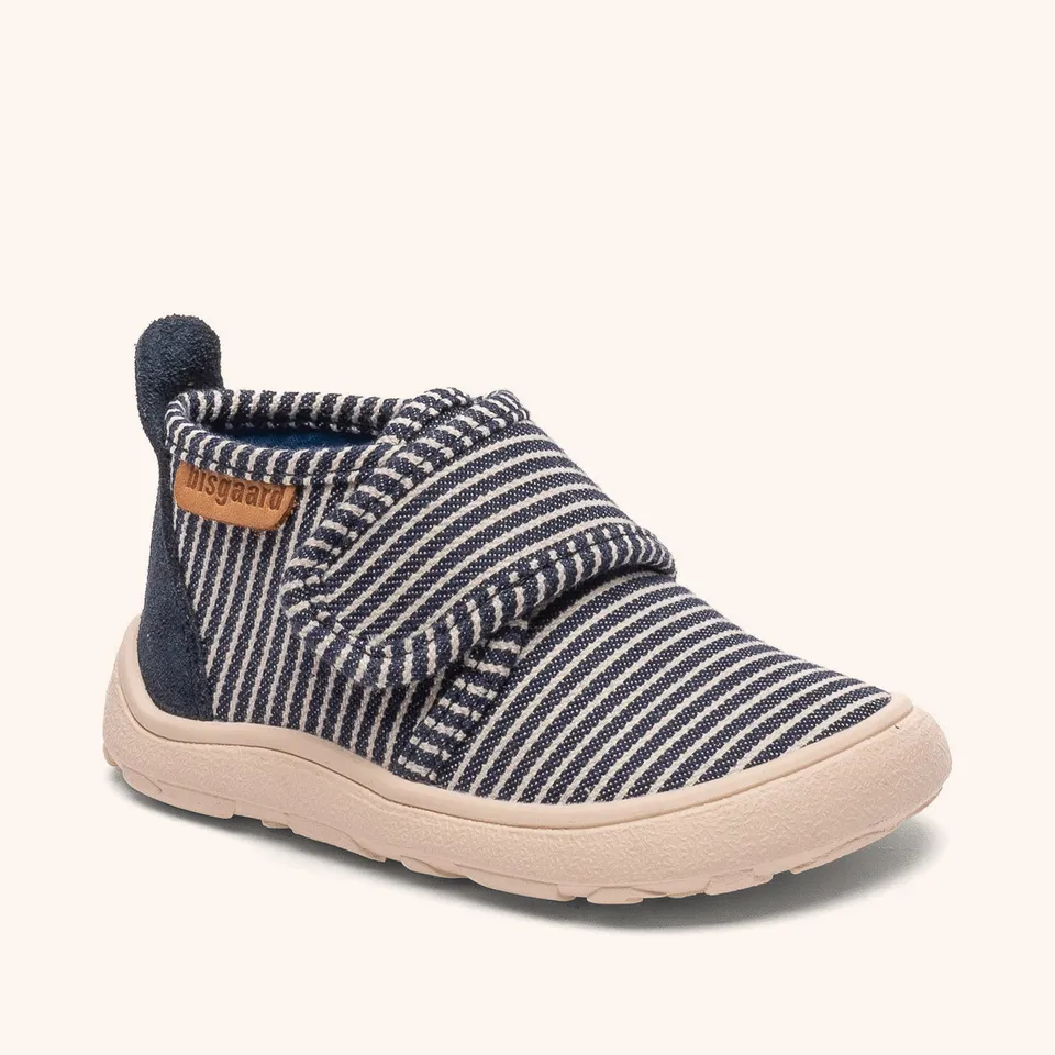 bisgaard-barefoot-basic-sailor-navy-barfu-hausschuhe-f-r-kinder-gr-19-32 image 1