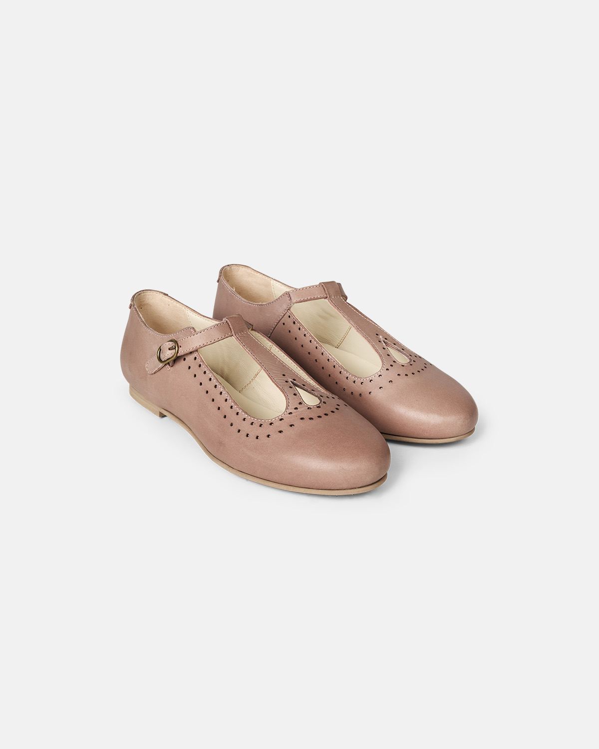 bundgaard-fawn-damen-lederhalbschuh-dusty-rose image 1