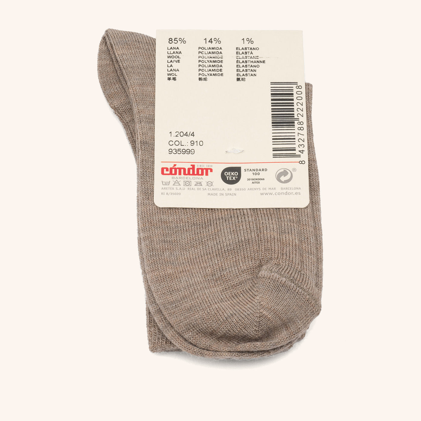 bisgaard-x-c-ndor-merino-ripp-socken-kurz-socken-aus-85-wolle-arena image 2