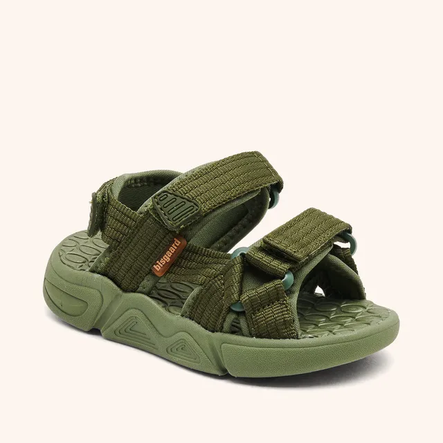 bisgaard-louis-olive-textil-sandale-sportlich-f-r-kinder image 1