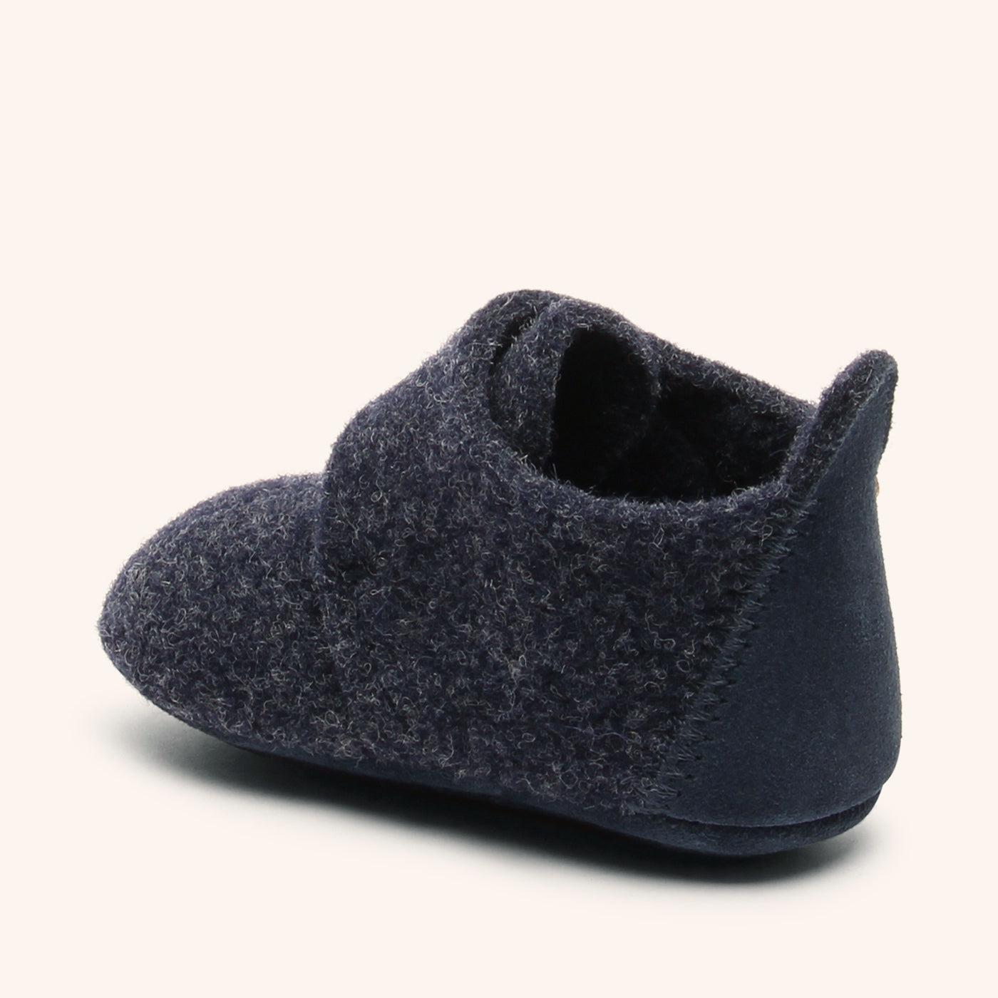 bisgaard-baby-wool-hausschuh-blue image 2