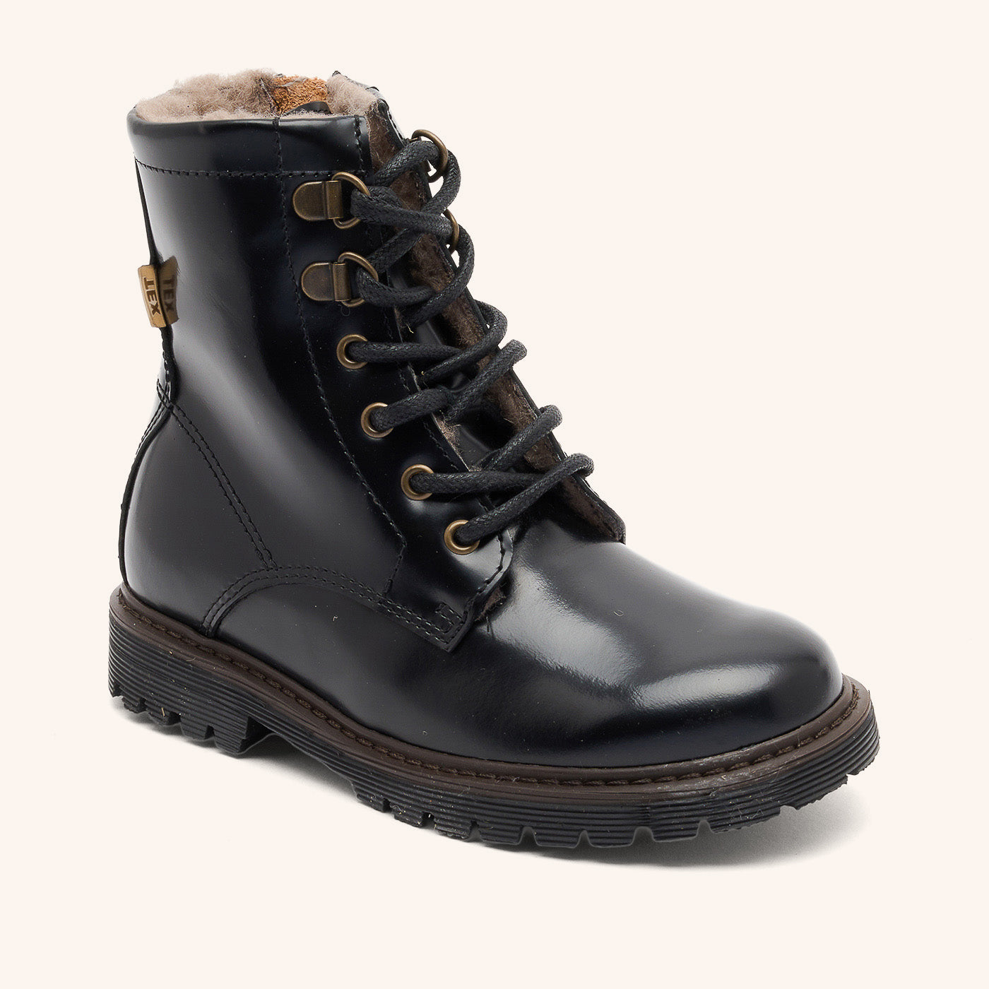 bisgaard-maia-tex-black-polido-wasserdichter-winterstiefel-mit-wollfutter image 1