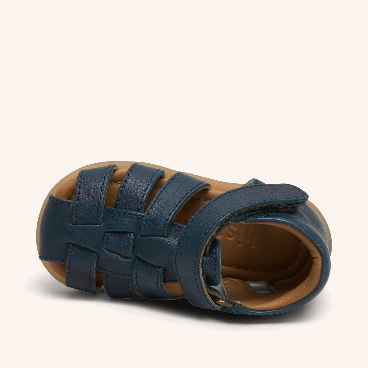 bisgaard-aura-navy-barfu-schuh-aus-leder-f-r-kinder image 3