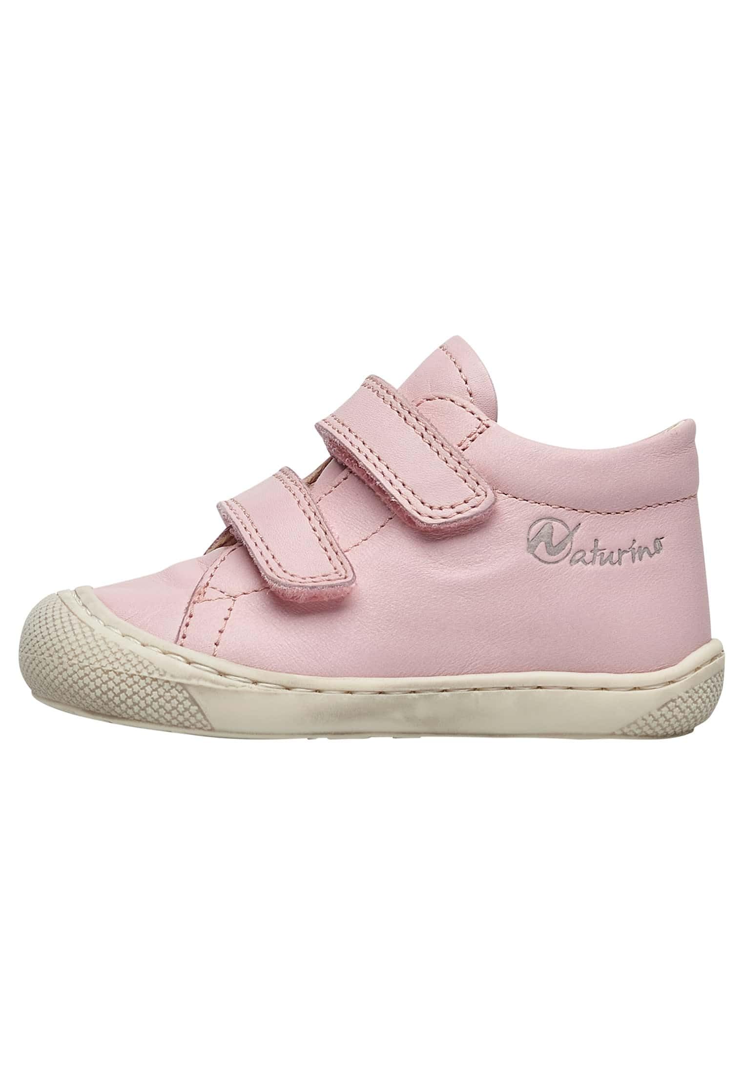 naturino-first-steps-lauflernschuhe-nappaleder-wei-rosa-27-erste-schritte-kn-che image 1