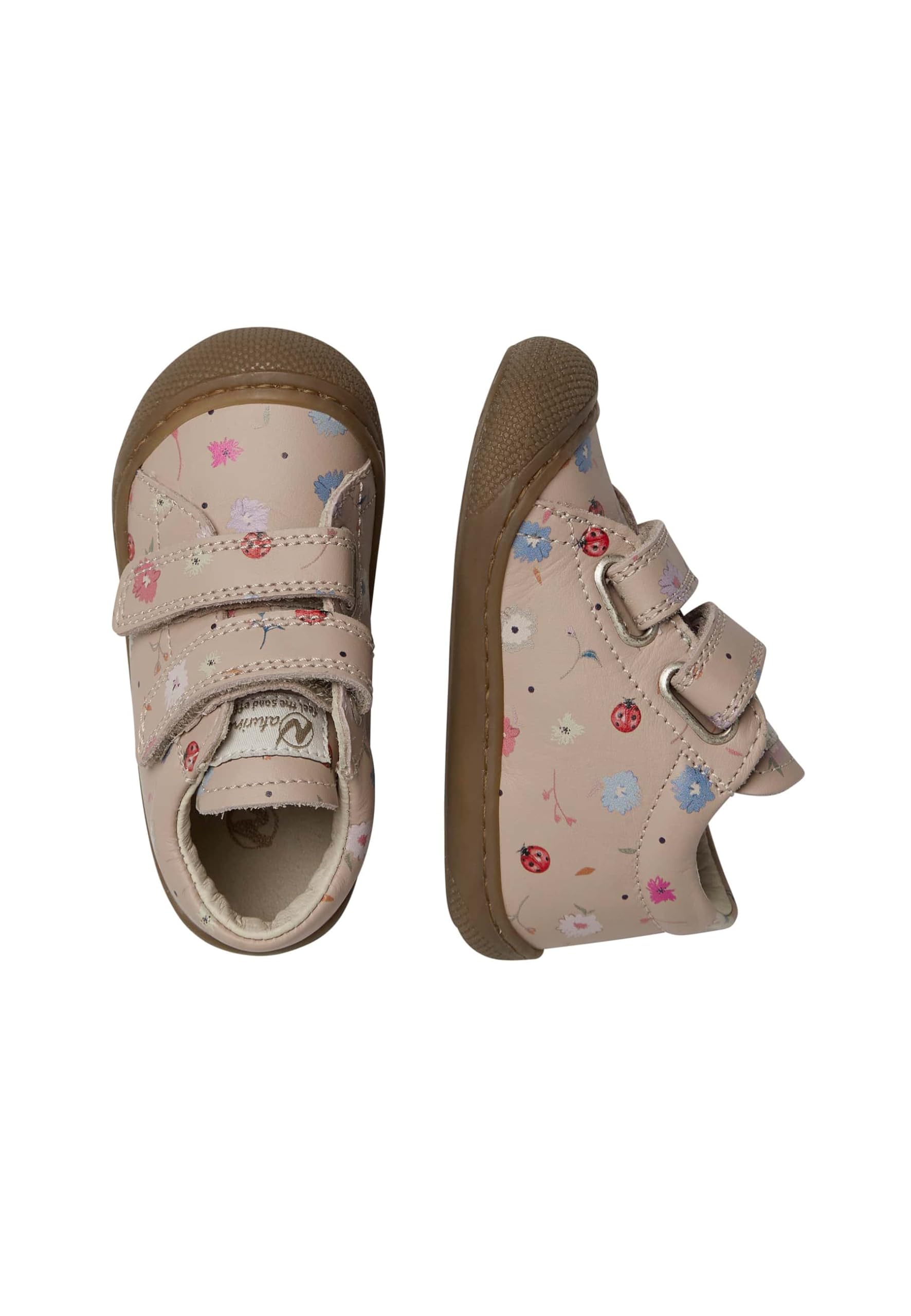naturino-lauflernschuhe-leder-blumenprint-rosa-gr-27 image 4