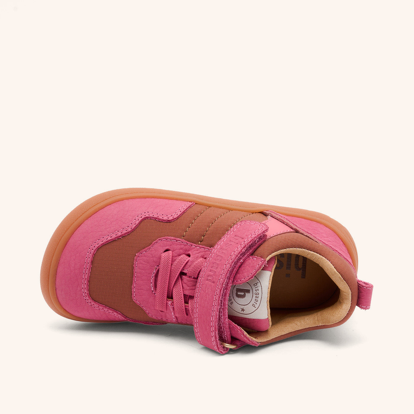 bisgaard-barefoot-baloo-pink-barfu-sneaker-aus-wildleder-und-leder-f-r-kinder image 3