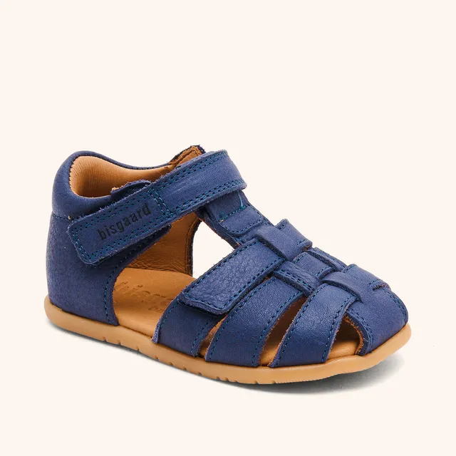 bisgaard-cooper-barfu-sandale-navy-lauflern-kinderschuhe image 1