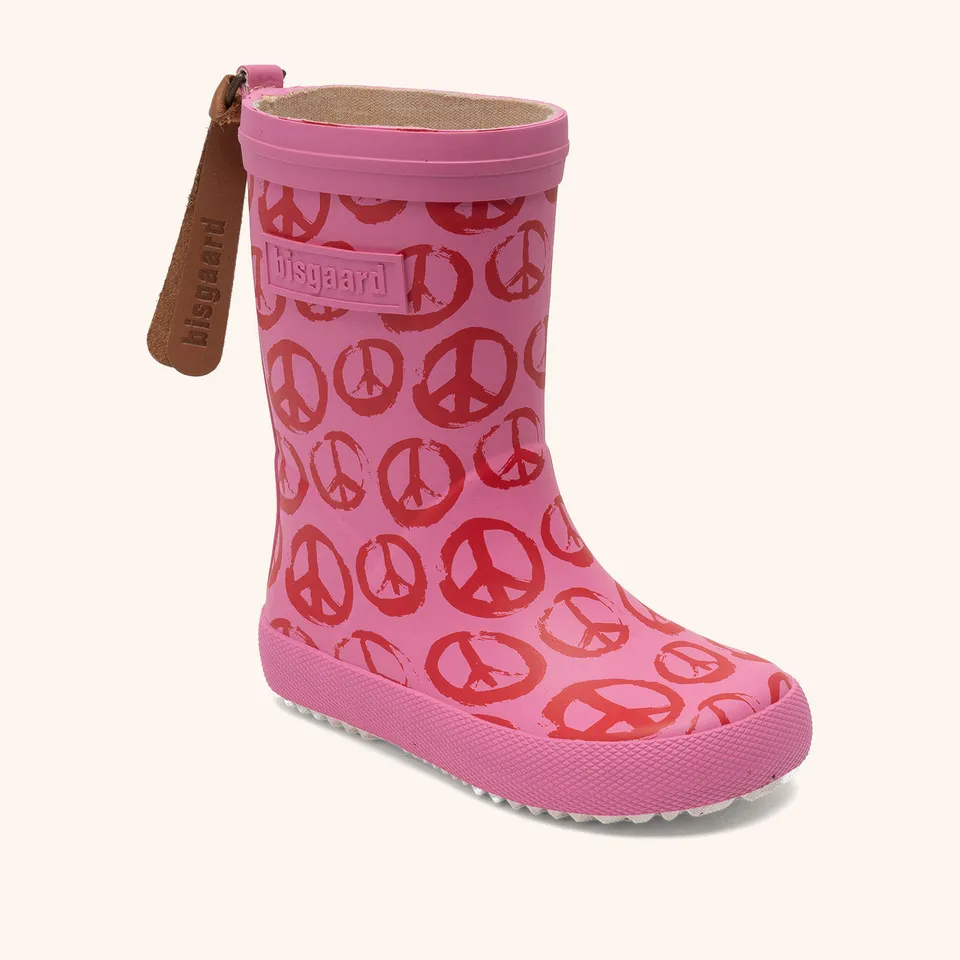 bisgaard-fashion-gummistiefel-peace-on-earth-pinky image 1