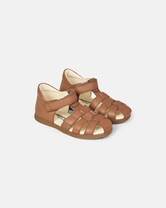 bundgaard-bali-sandale-cognac-leder-lauflernschuh image 1