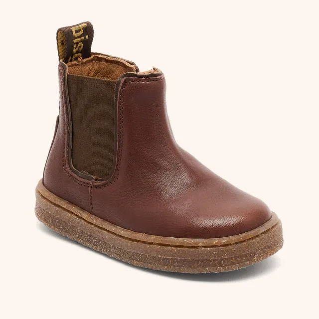 bisgaard-phillip-dark-brown-chelsea-stiefel-aus-weichem-leder-f-r-kleinkinder-gr image 1