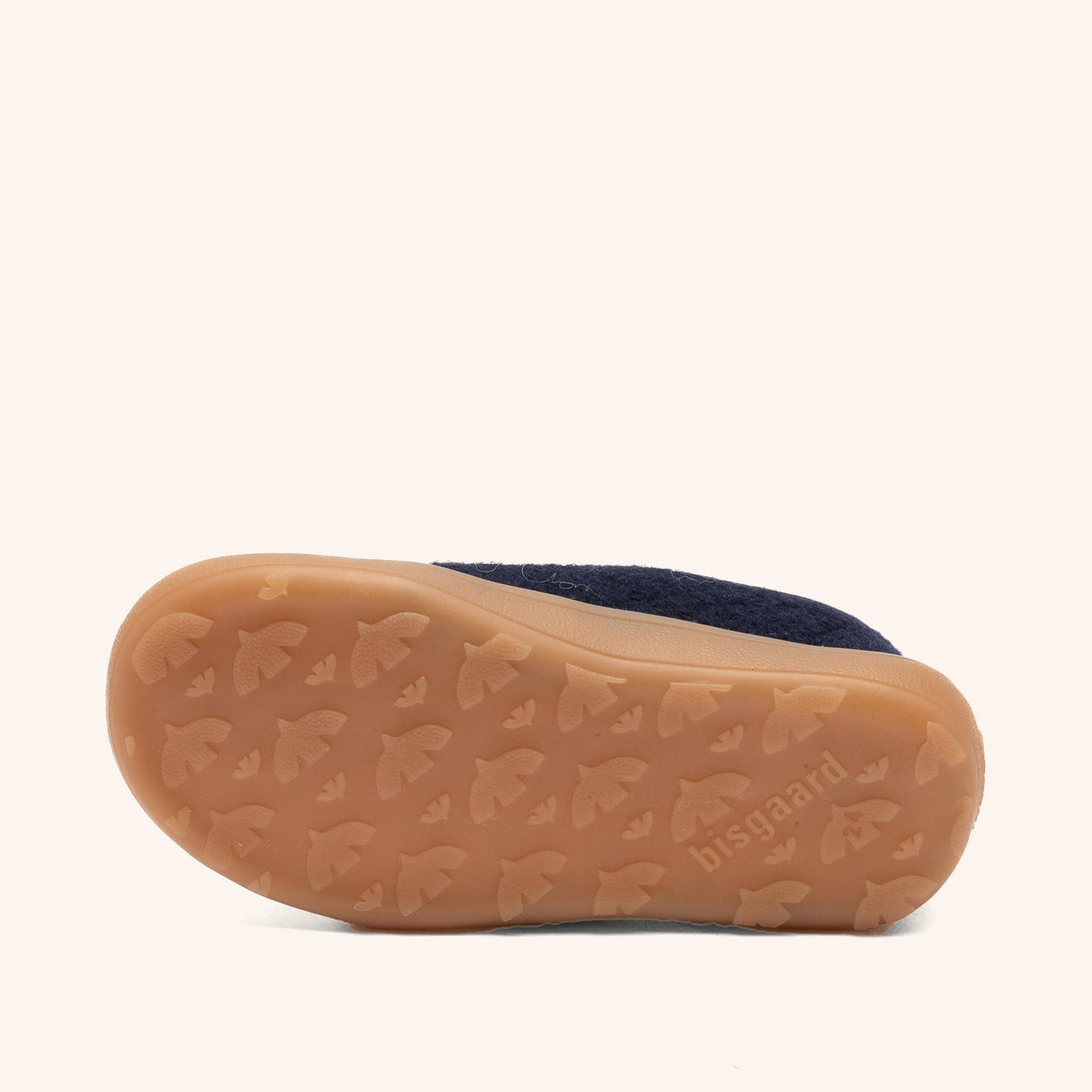 bisgaard-pav-dark-blue-woll-hausschuh-kinder image 4