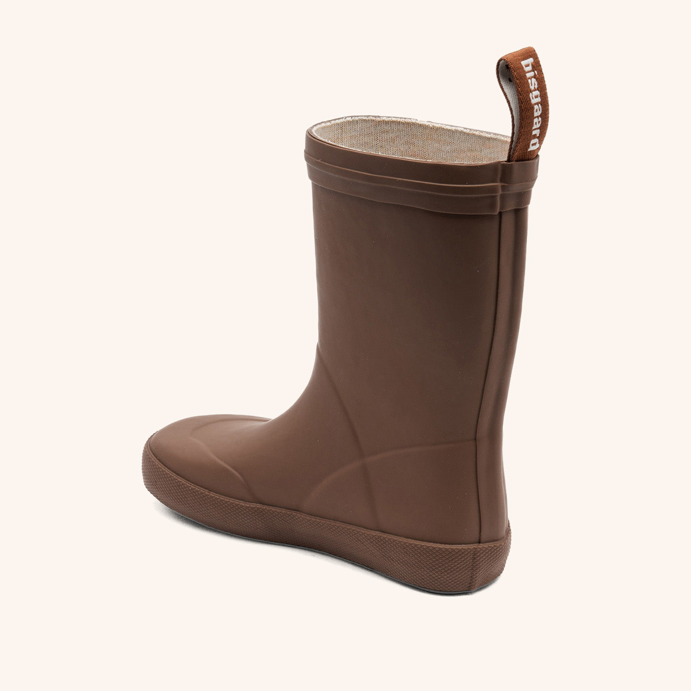 bisgaard-barefoot-high-rubber-gummistiefel-chocolate image 2