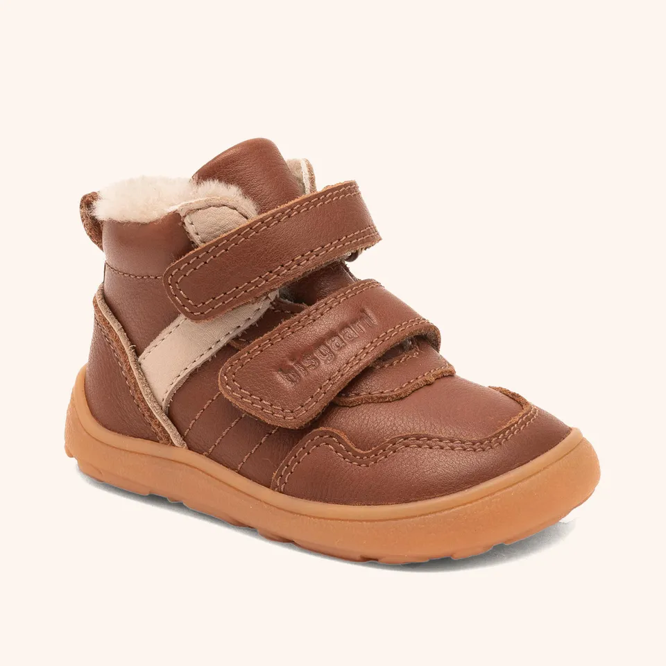 bisgaard-barefoot-becky-lamb-whisky-barfu-schuh-mit-lammfellfutter-f-r-den-winte image 1