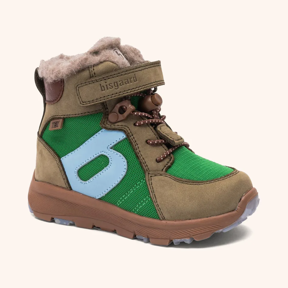bisgaard-marlon-tex-winterstiefel-vibrant-green-wasserdichter-kinder-winterboot- image 1
