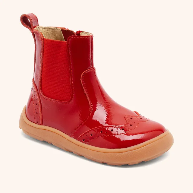 bisgaard-barefoot-katie-red-patent-barfu-lederstiefel-f-r-kinder image 1