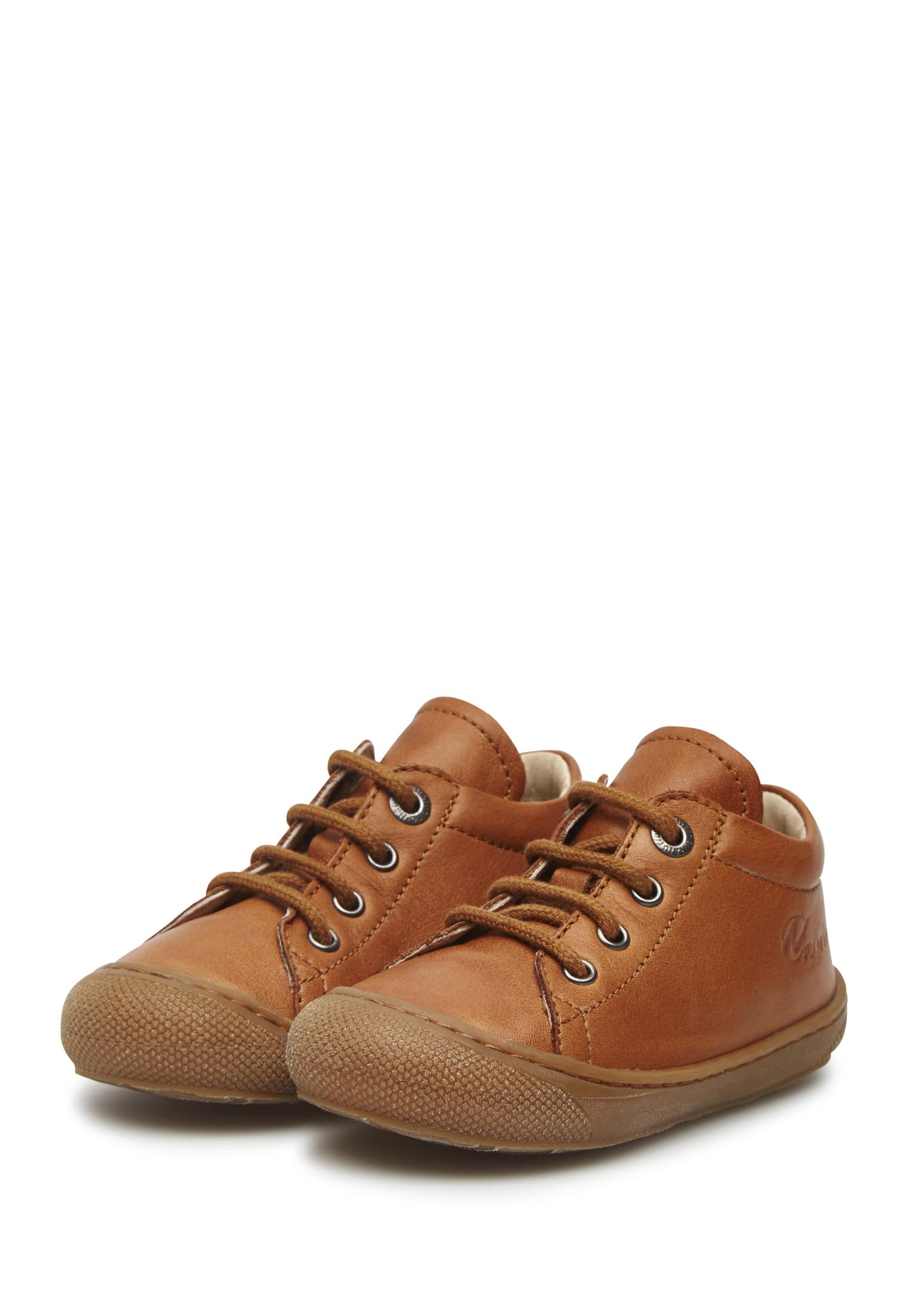 naturino-first-steps-lauflernschuhe-aus-nappaleder-cognac-gr-27 image 3