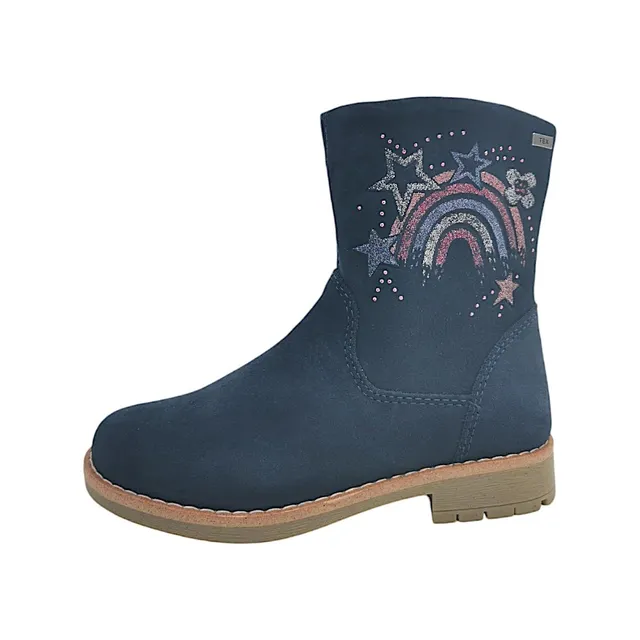 lurchi-fal-m-dchen-stiefel-rei-verschluss-blau-leder-freizeitstiefel image 1