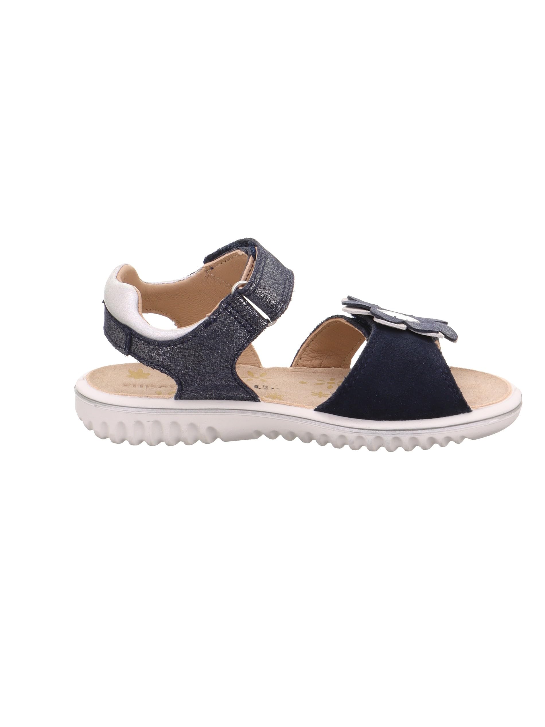 superfit-sparkle-m-dchen-sandale-veloursleder-blumen image 5