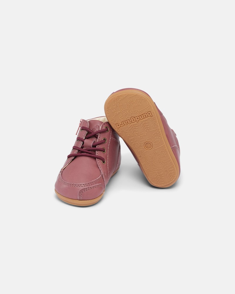 bundgaard-prewalker-lace-dark-rose-lauflernschuh image 2