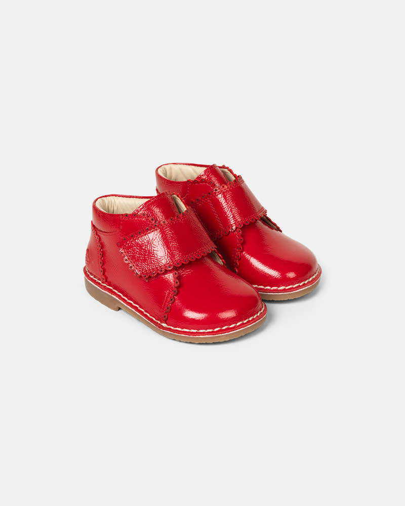bundgaard-sage-scallop-lauflernschuh-cherry image 1
