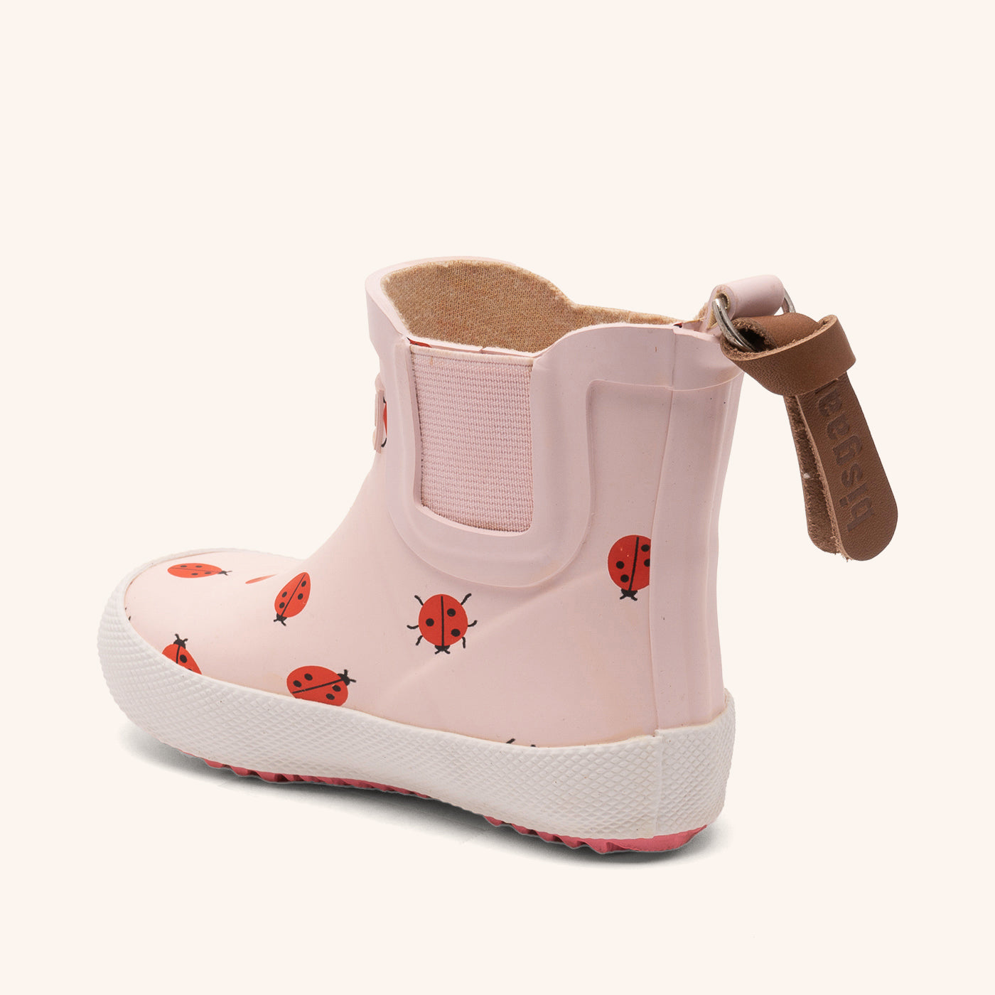 bisgaard-baby-rubber-cute-lady-bug-naturkautschuk-gummistiefel-pink-20-30 image 2
