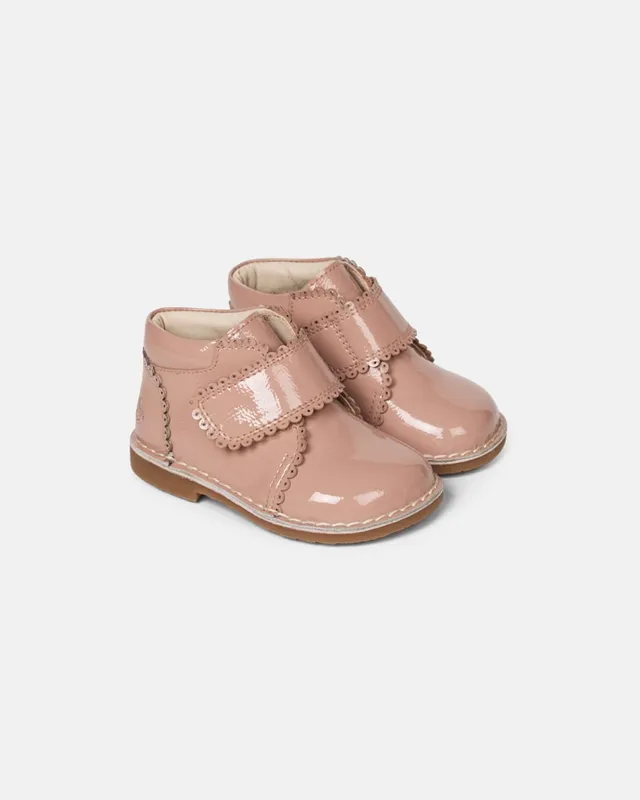 bundgaard-sage-scallop-lauflernschuh-dusty-rose image 1